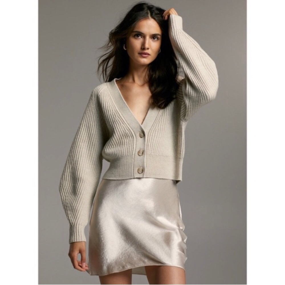 Babaton mini slip skirt 2 Denude (champagne)